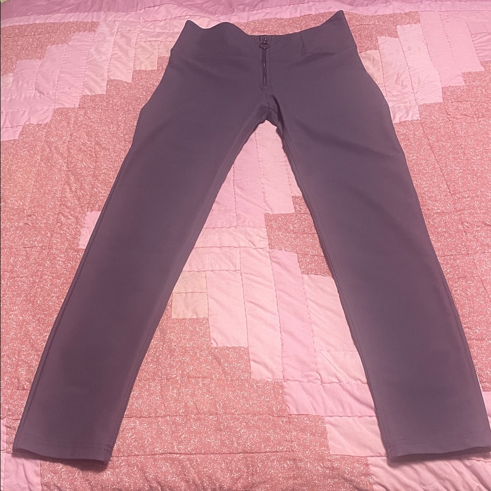 Freddy Women's Straight Leg Pants in eggplant
